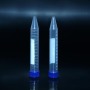 15ml Conical Centrifuge Tubes Blue Flat Cap